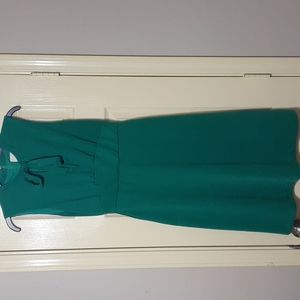Modcloth Green Midi Dress